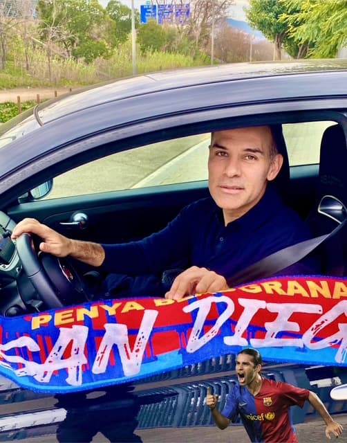 President meeting Rafa Márquez